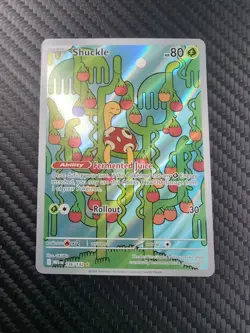 2025 Pokemon Mega Evolution Shuckle Illustration Rare #136/132 - Image 1