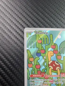 2025 Pokemon Mega Evolution Shuckle Illustration Rare #136/132 - Image 5