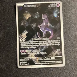 Pokemon Mewtwo Holo Black Star Promo TCG Card 52 Unplayed Near Mint - Image 1