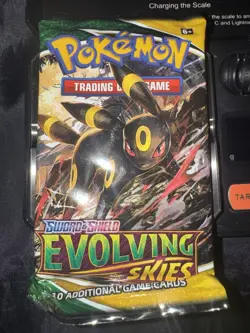 Weighed 21.79g Pokemon EVOLVING SKIES 🔥🔥 Booster Pack Factory Sealed New - Image 3