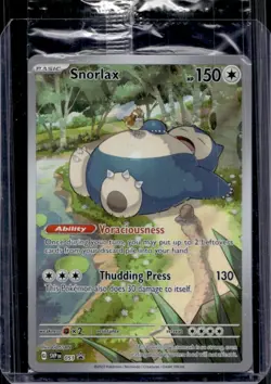 2023-25 Pokemon SV Black Star Promos - SVP EN Snorlax #051 - Image 1