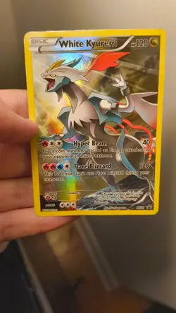 Pokemon XY White Kyurem Promo (Full Art) XY81 XY Holo MP - Image 2