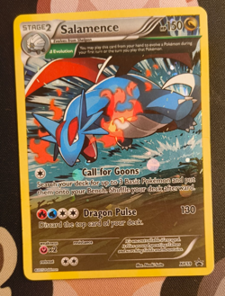 Pokemon TCG Salamence XY59 Black Star Promo 2015 Full Art - MP-LP (See Pics!) - Image 1