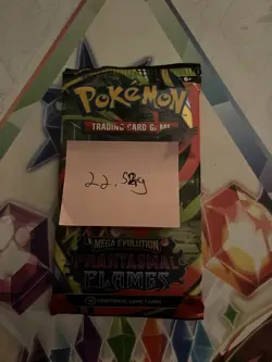 Very Heavy! 22.52g Pokemon TCG ME Phantasmal Flames Pack Sealed! - Image 2