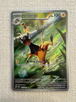 Pokemon: Heliolisk 177/167 - SV06: Twilight Masquerade Tcg Illustration Rare NM - Image 1