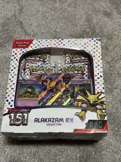 *SEALED* Pokemon 151 Alakazam ex Collection Box 820650855269 - Image 1