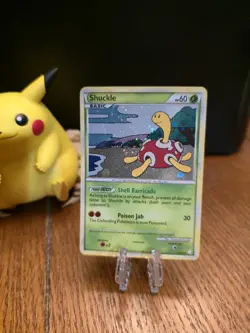 Pokemon TCG • Shuckle • HeartGold SoulSilver 11/123 • LP/NM Rare Holo - Image 1