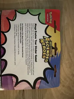 Pokemon Ascended Heroes ETB + 2 Charmander Tech Sticker Collection Sealed Lot - Image 3