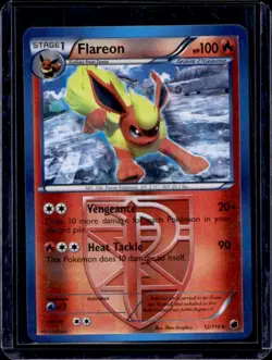 2013 Pokemon Black & White Plasma Freeze Flareon #12/116 - Image 1