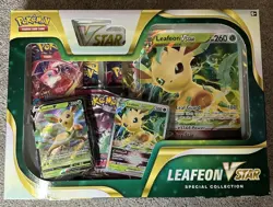 Pokemon TCG Leafeon VStar Special Collection Box (Factory Sealed) - Image 1