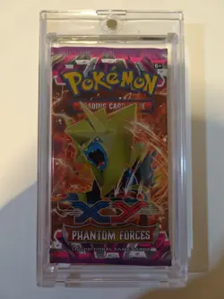 🔥Pokemon XY Phantom Forces Booster Pack Factory Sealed Manectric Art In Acrylic - Image 1