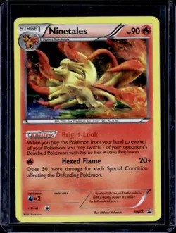 2011 Pokemon BW Black Star Promos Ninetales #BW66 - Image 1