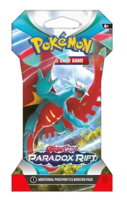 Pokemon Scarlet And Violet Paradox Rift Booster Pack-New-Sealed - Image 1