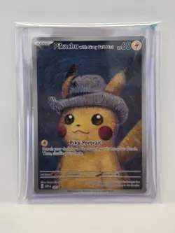 🎯 Pikachu with Grey Felt Hat - Van Gogh Promo SVP 085 Pokemon 🎯 #2 - Image 3