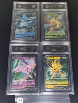 Pokemon TCG Chinese Glaceon-Leafeon-Espeon-Jolteon 4set -P 10 - Image 1