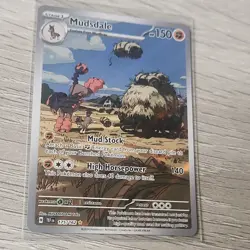 Pokemon Mudsdale 175/162 SV05: Temporal Forces Illustration Rare Holo 2024 - Image 1