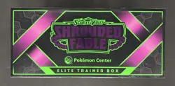 Shrouded Fable Pokemon Center Exclusive ETB Elite Trainer Box - Sealed - Image 2