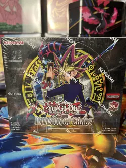 Yugioh Sealed 25th Anniversary Invasion Of Chaos Booster Box - Image 1