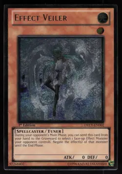 Effect Veiler (UTR) DREV-EN002 DREV Duelist Revolution 1st Edition Yu-Gi-Oh - Image 1