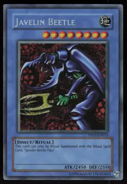 Javelin Beetle (Secret Rare) PP01-EN013 PP01 Secret Rare Premium Pack 1 Yu-Gi-Oh - Image 1