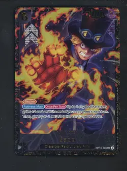 2025 One Piece EN Store Treasure Cup Champ #120 Sabo - Image 1