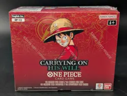 Lot (12) One Piece OP-13 Carrying On His Will English Booster Boxes Sealed - Image 2