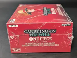 Lot (12) One Piece OP-13 Carrying On His Will English Booster Boxes Sealed - Image 5