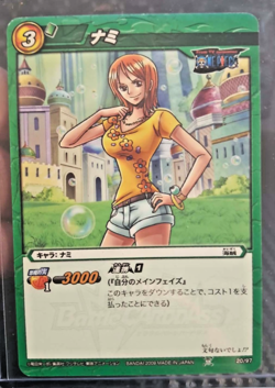 NAMI SUPER RARE Miracle Battle Carddass ONE PIECE LUFFY CREW 97 - Image 1