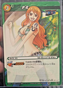 NAMI SUPER RARE Miracle Battle Carddass ONE PIECE LUFFY CREW 85 - Image 1