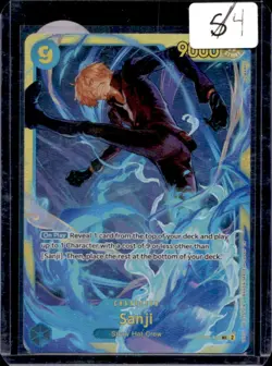2024 One Piece Wings of The Captain Sanji Secret Rare #OP06-119 - Image 1