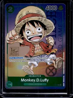 2023 One Piece 1st Anniversary Tournament Monkey D Luffy Promo #P-037 - Image 1