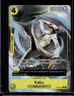 2025 One Piece Premium Booster Kaku Alternate Art #ST29-003 - Image 1