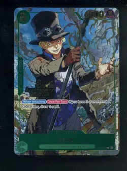 #1 2025 One Piece En 3rd Anniversary 3 Brothers Winner #027 Sabo - Image 1