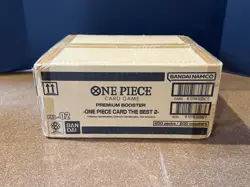 ONE PIECE PRB-02 THE BEST VOL 2 PREMIUM ENGLISH BOOSTER 10 BOX CASE SEALED (B) - Image 1