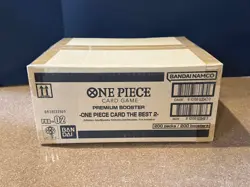 ONE PIECE PRB-02 THE BEST VOL 2 PREMIUM ENGLISH BOOSTER 10 BOX CASE SEALED (A) - Image 1
