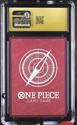 Monkey.D.Luffy (Alt Art) Fist of Divine Speed OP11-040 CGC Pristine 10 Japanese - Image 2