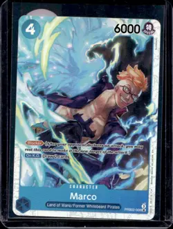 2025 One Piece The Best Vol. 2 Marco Promo #PRB02-008 - Image 1