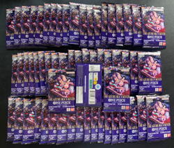 One Piece TCG The Azure Sea's Seven OP-14 Factory Sealed 59 Booster Pack Lot #2 - Image 1