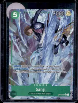 2025 One Piece Carrying On His Will Sanji Rare #OP13-027 - Image 1