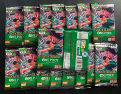 One Piece TCG Legacy Of The Master OP-12 Factory Sealed 17 Booster Pack Lot #4 - Image 1