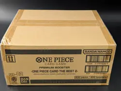 One Piece PRB-02 The Best Vol 2 Premium English Booster 10-Box Case SEALED - Image 1