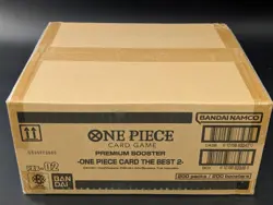 One Piece PRB-02 The Best Vol 2 Premium English Booster 10-Box Case SEALED - Image 3
