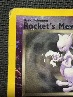 Pokemon Rocket’s Mewtwo Best Promo 8 Winner Holo Stamped Card 2003 Gym Challenge - Image 2