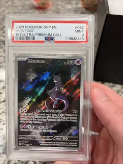 Pokemon Mewtwo TCG Promo Card #052 Near Mint PSA 9 Mint Condition - Image 1