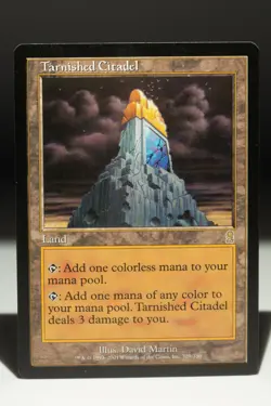 Tarnished Citadel Rare Odyssey Regular Magic: The Gathering Card (Used) - Image 1