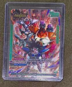 Dragon Ball Super Card Game Turles Fb08-049 Leader L* Alternate Art - Image 1