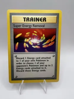 Super Energy Removal - 4th Print 1999-2000 - 79/102 Base Set Rare Pokemon Card - Image 1