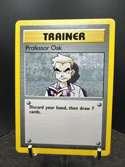 PROFESSOR OAK - 88/102 - Base Set - 4th Print - 1999-2000 - Pokemon Card - Image 1