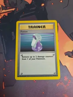 Potion 94/102 Common Base Set 4th Print 1999-2000 Pokemon Card MP - Image 1