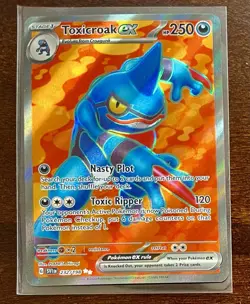 Toxicroak ex 232/198 Pokemon Card SV01: Scarlet & Violet Base Set Holo - Image 1